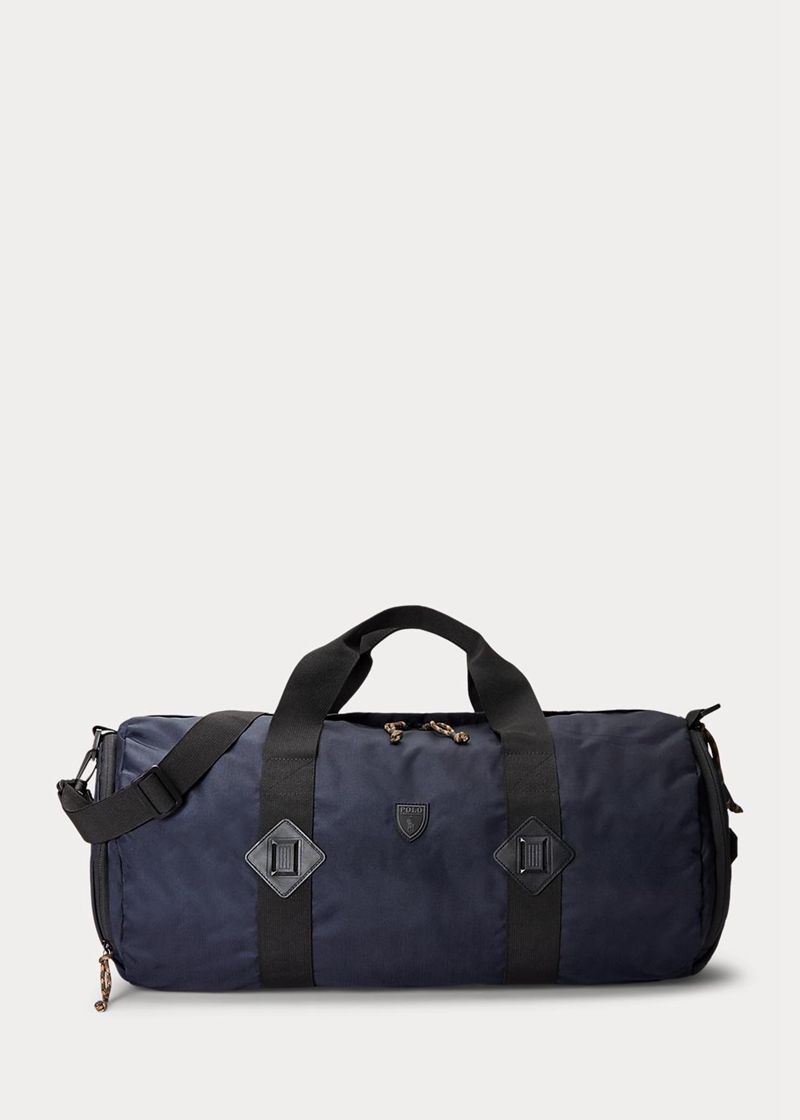 ポロ ラルフ ローレン バッグ メンズ ネイビー キャンバス Duffel GTMVN1968